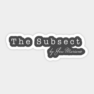 The Subsect by Jess Mariano Sticker